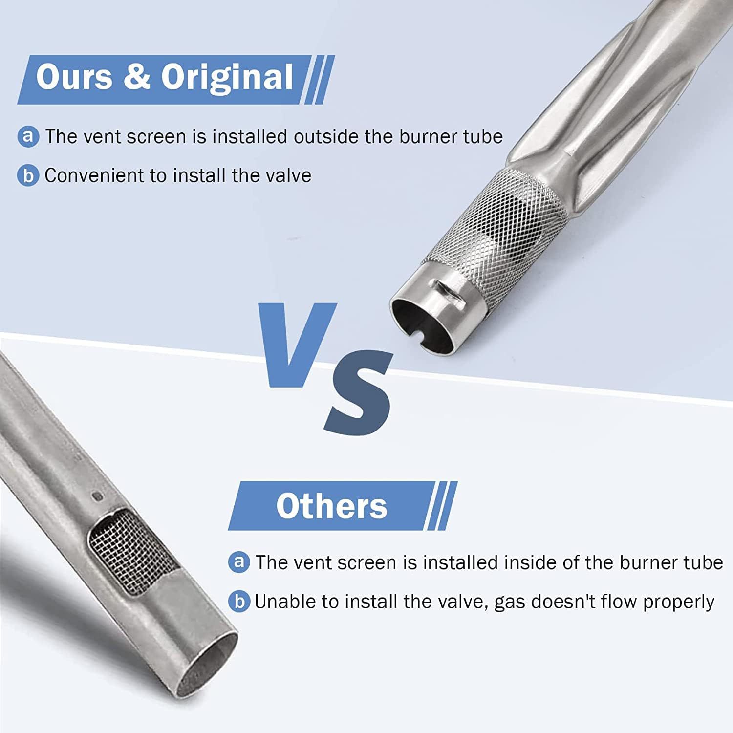 Amazon’S Hottest 65032 Burner # 304 Set Suitable for Weberq300 Q320 Q3000Q3200 Barbecue