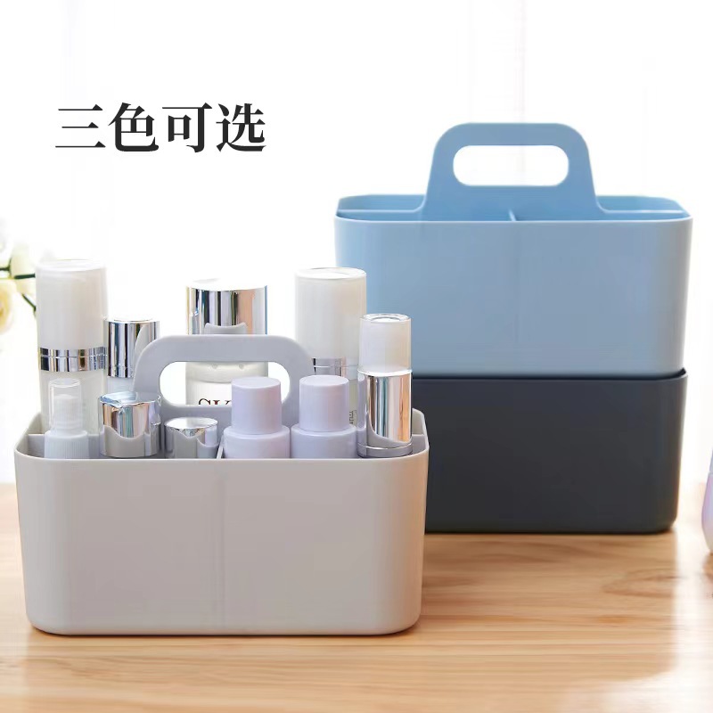 Коробка для хранения косметики большой ёмкости, пылезащитная косметичка