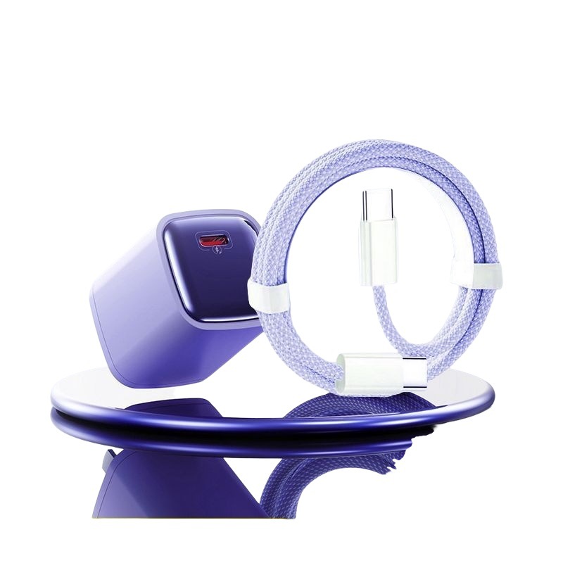 Keyite Factory Pd30W Fast Charging Head USB Mobile Phone Charging Head Charger Set Suitable for Xiaomi Huawei