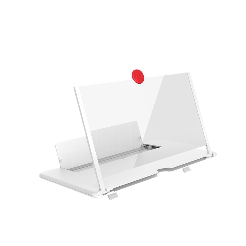 Mobile Phone Screen Amplifier Large Screen Ultra-High Definition Eye Protection Desktop Drama Artifact 12inch Pull-Out Magnifying Glass Holder