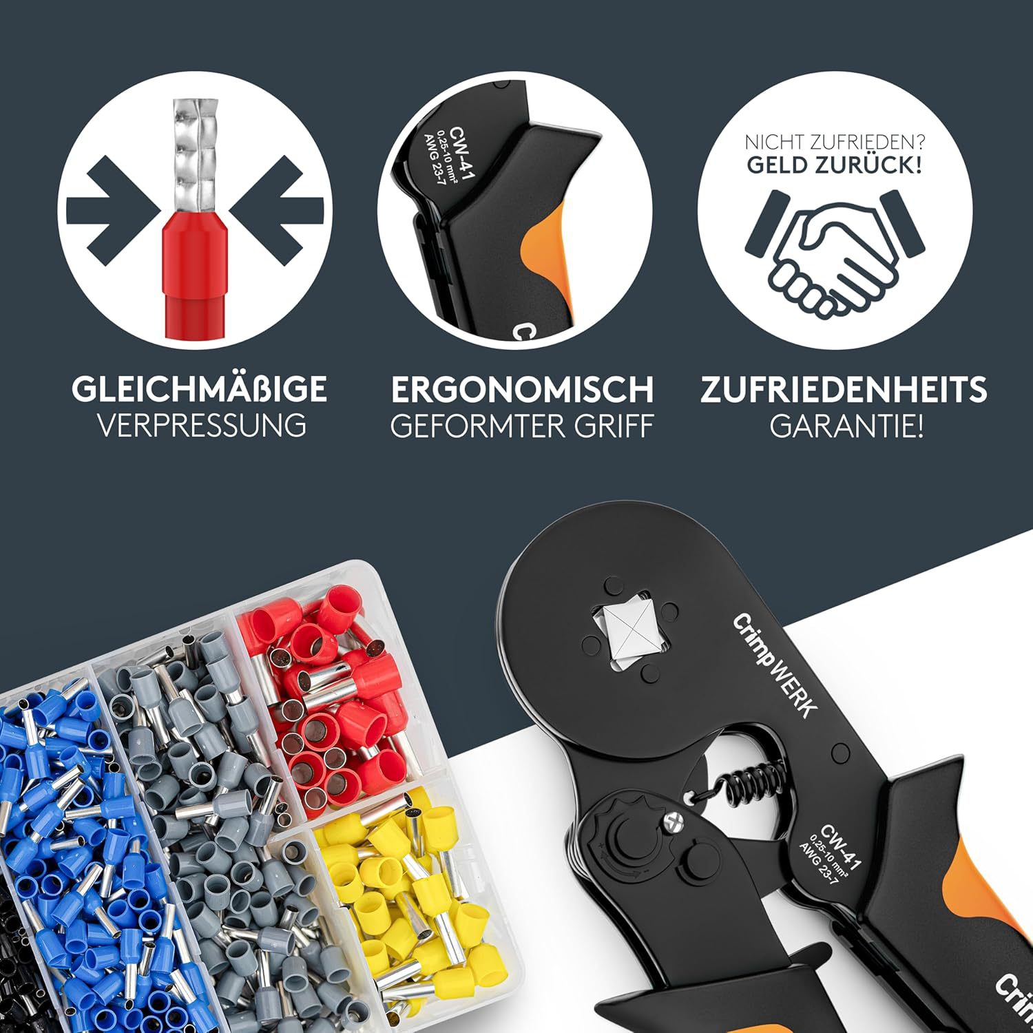 Crimpwerk Selbsteinstellende Crimpzange Für Aderendhülsen