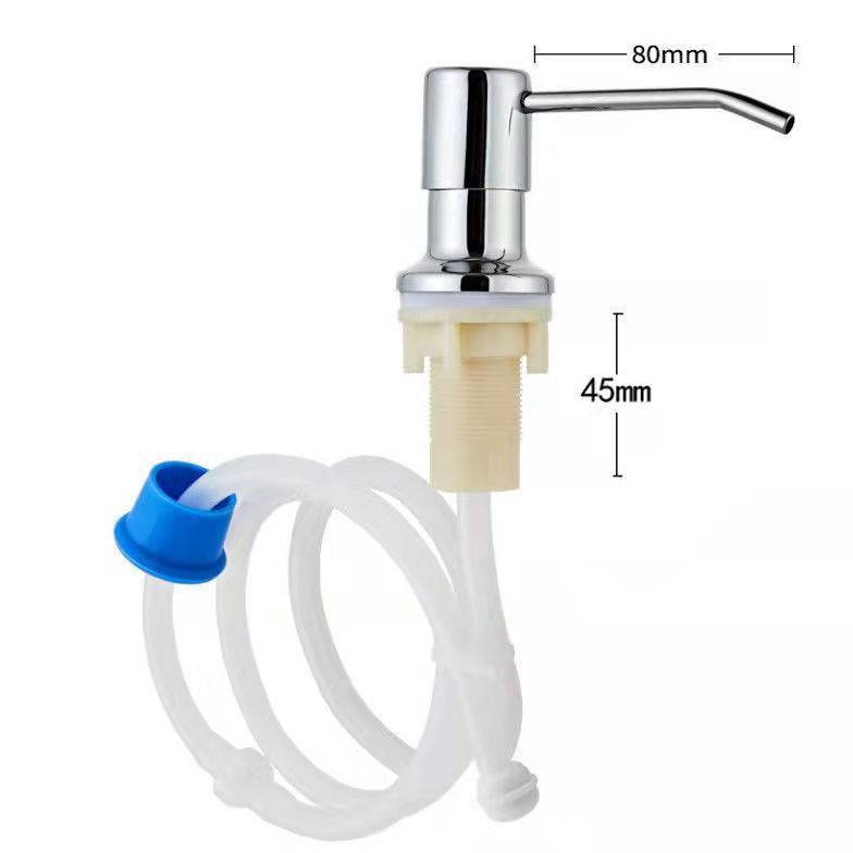 Kitchen sink detergent pressure pick-up device for vegetable basin soap dispenser extension tube detergent spirit pressure bottle artifact