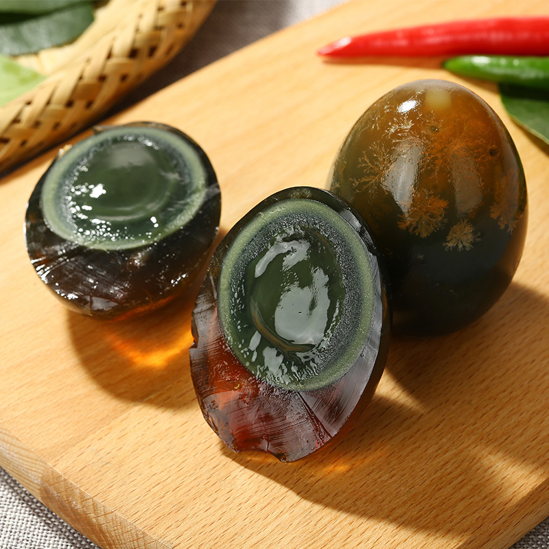 10 preserved eggs of Songhua eggs, whole box of preserved eggs, preserved eggs of Songhua, local duck eggs, salt, ready-to-eat commercial Weishan Lake factory, now available