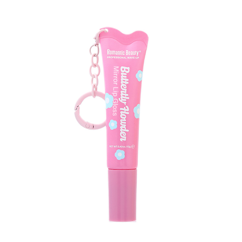 Rmt Cross-Border Exclusive Hot-Selling Tinted Lip Glaze Moisturizing Lip Oil Mirror-Like Glossy Lip Gloss with Hook Lip Makeup