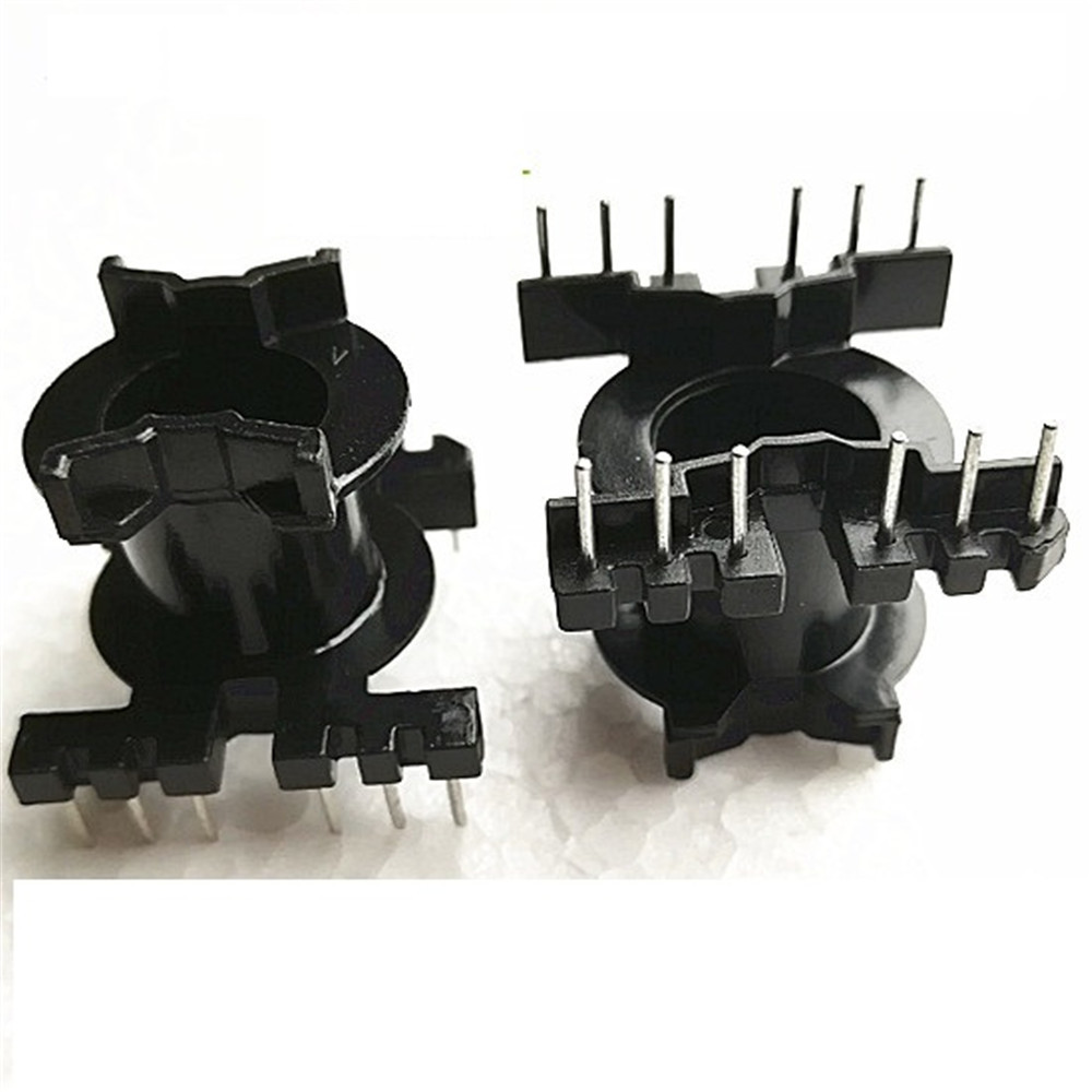 Pq2630 High Frequency Transformer Skeleton Vertical 6 + 6 Pq2630 Bakelite Skeleton