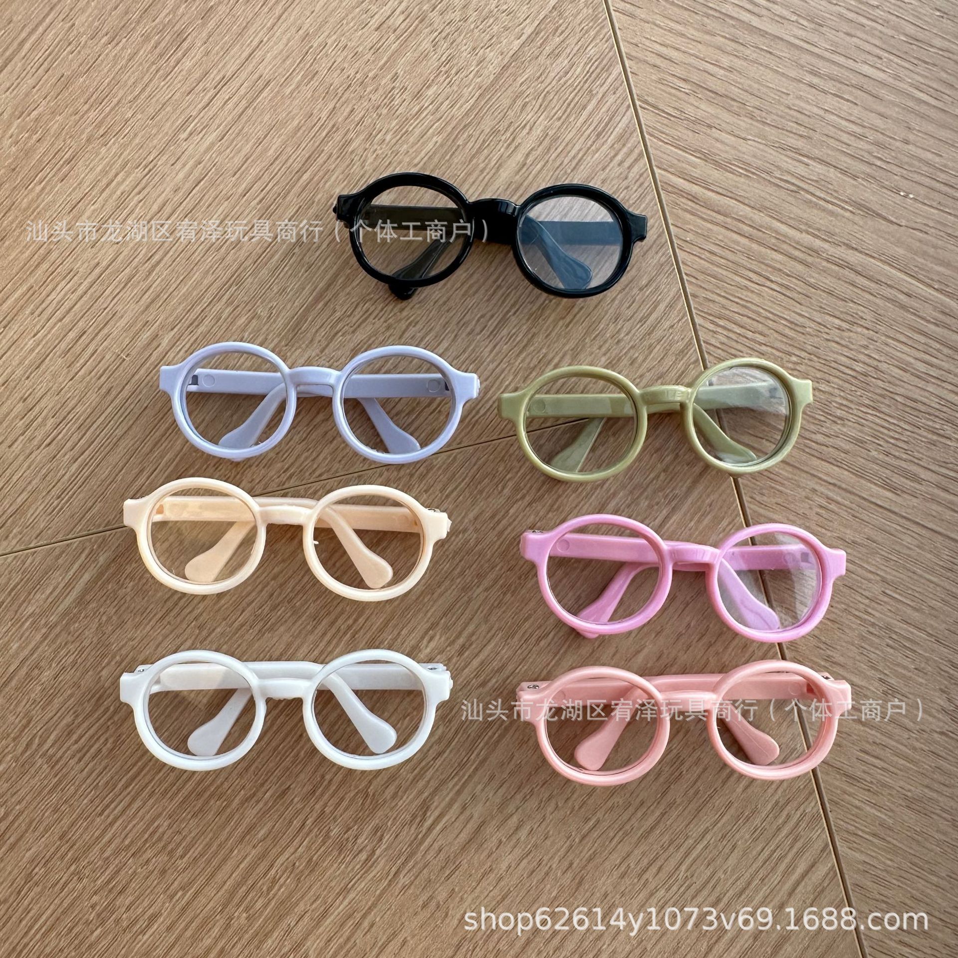 Factory Direct Sale: New 4Th Generation Labubu Glasses 4.5cm Cotton Doll 6.5cm Glasses Labubu