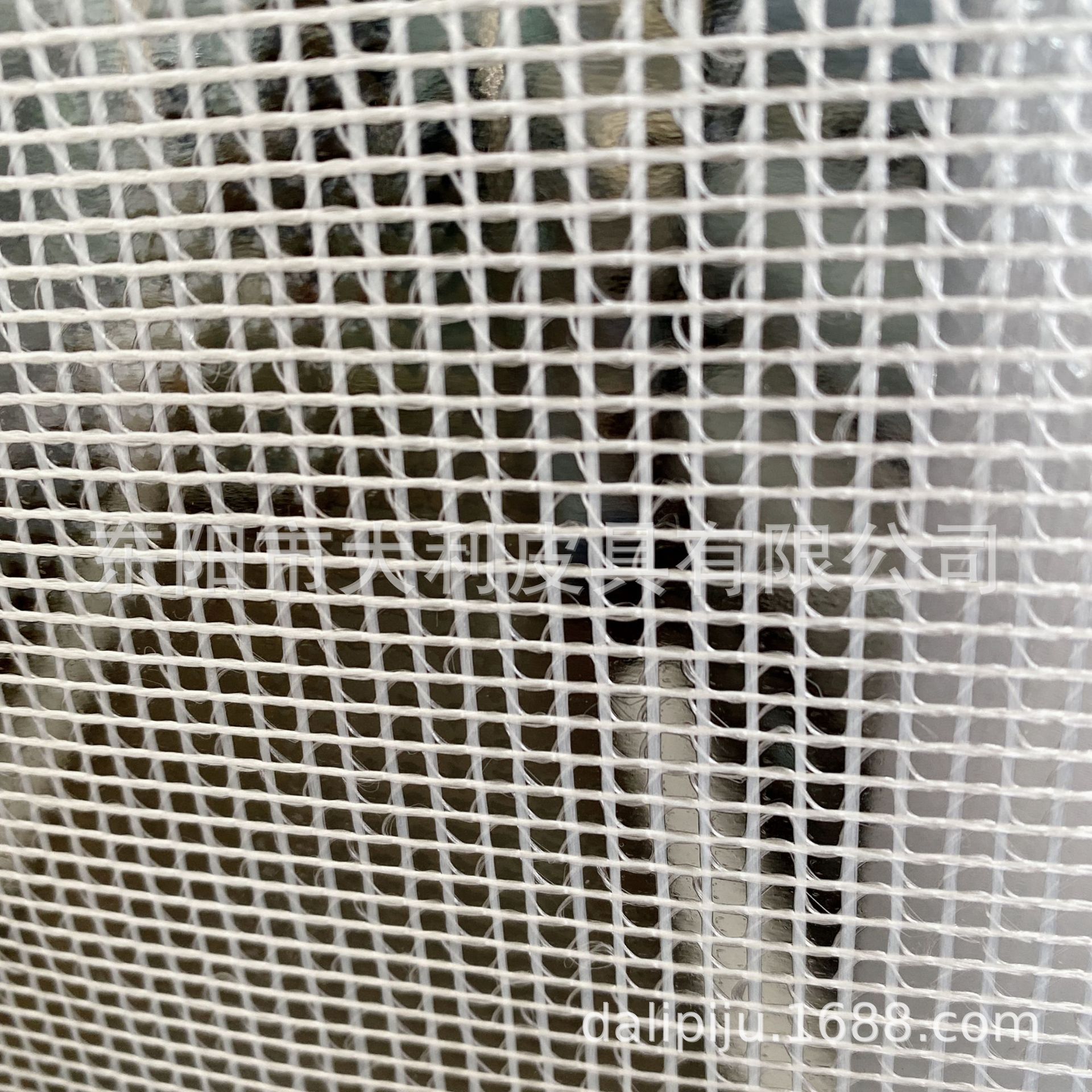 Yiwu spot supply PVC mesh pvc mesh transparent thickness 23 silk waterproof wear-resistant storage luggage material