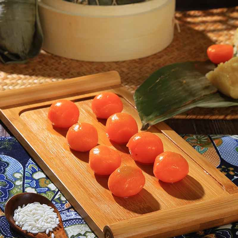 Wholesale Authentic Salted Duck Egg Yolk Raw Red Heart Salted Egg Yolk 220g Baked Egg Yolk Crisp Moon Cake Rice Dumpling Green Dumpling Filling