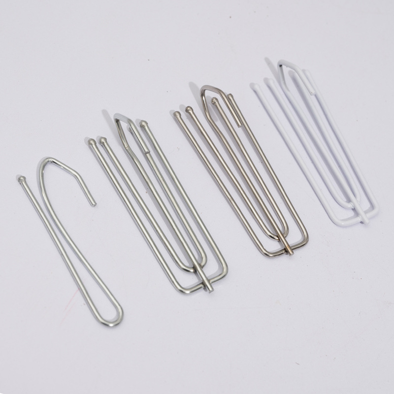 Curtain Cloth with Four-fork Hook Household Curtain Hook Paint Four-claw Hook Five-finger Hook Stainless Steel Curtain Hook