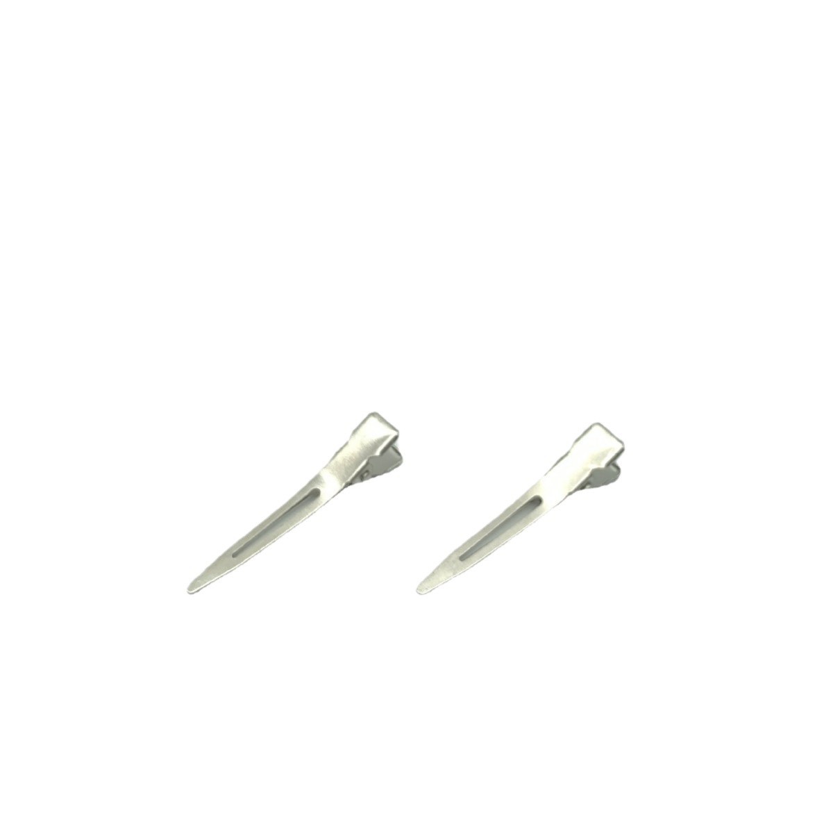 Small Hair Styling Clips, Single Prong Clips, Direct Sales from the Manufacturer, Hair Clip Accessories, Hot-Selling in Europe and America, Electroplated Pointed Clips