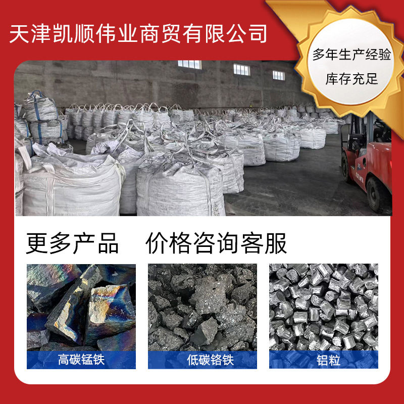 Manufacturer's Ready-Made High Nitrogen Chromium Iron Natural Block 10-80 mm Chromium Iron Alloy Cr60 High Nitrogen Chromium Iron Smelting and Casting