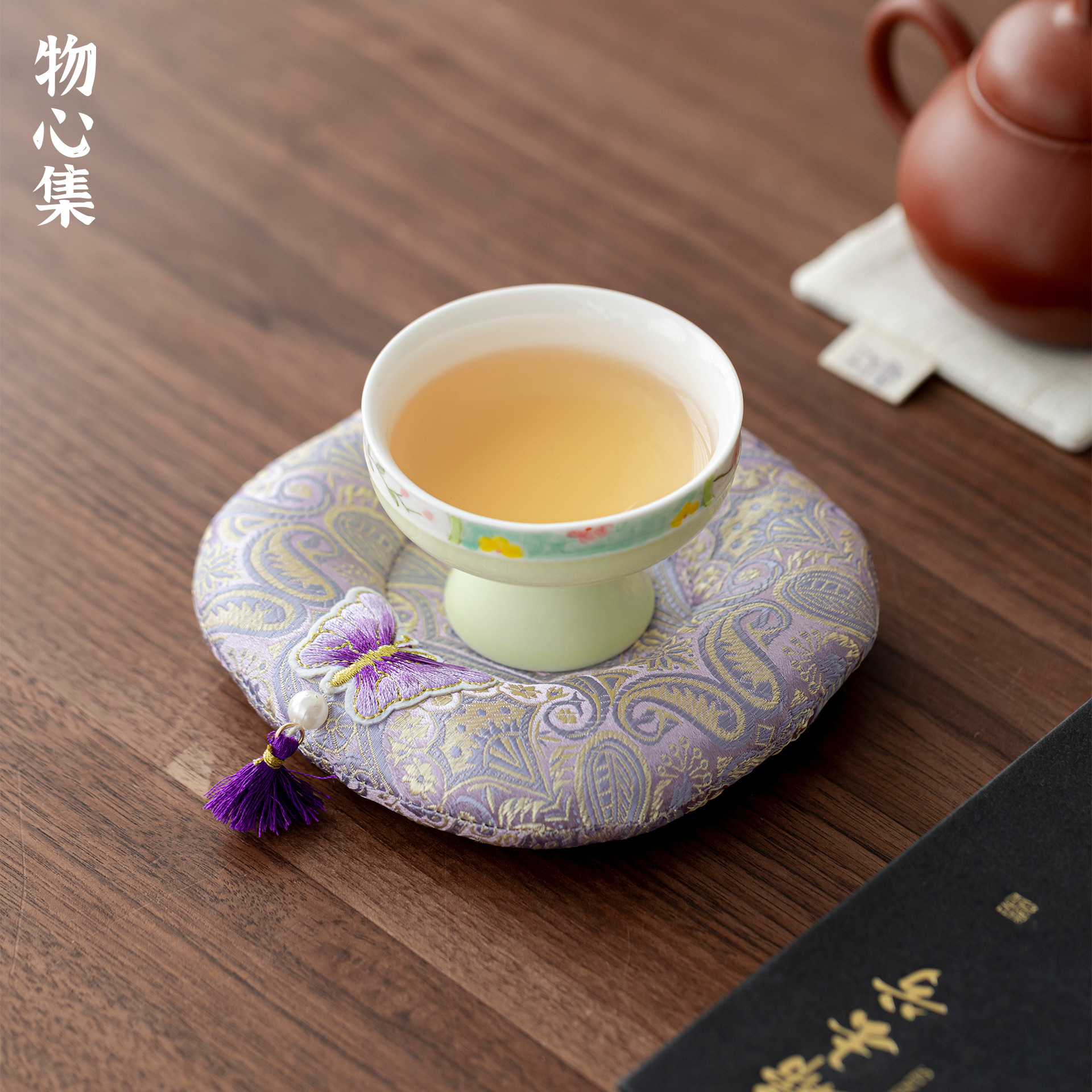 Handmade Fabric Mat Zen Kung Fu Tea Ceremony Accessories Cover Bowl Teapot Teacup Cup Mat Anti-scalding Heat Insulation Mat