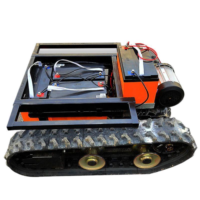 Electric Crawler Chassis Assembly Dual Motor Drive Crawler Chassis Manufacturer Remote Control Driving Electric Vehicle Assembly