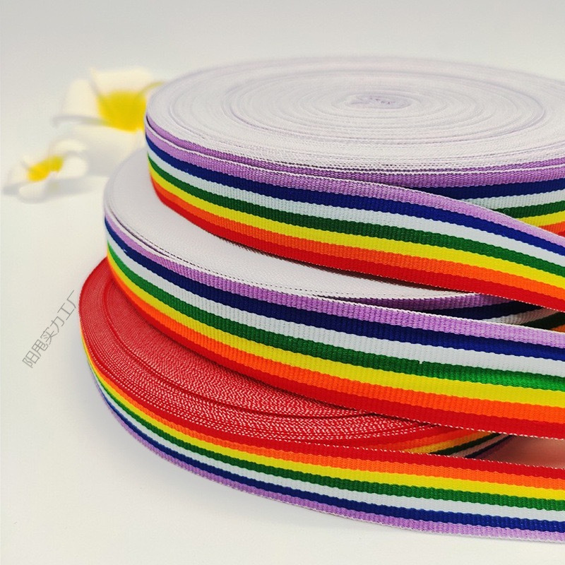 Веревка для лазания для детей в стиле Маленькой Красной Книги, плетеная, с цветной радугой