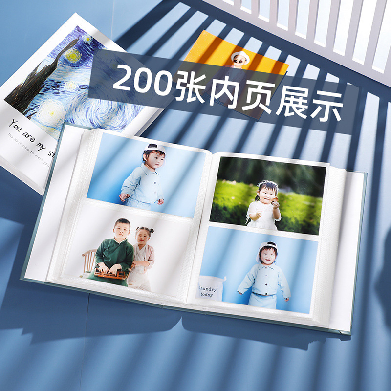 Photo album 5 inch 6 inch 7 inch one palace card book 6 inch photo album large capacity photo storage book manufacturers