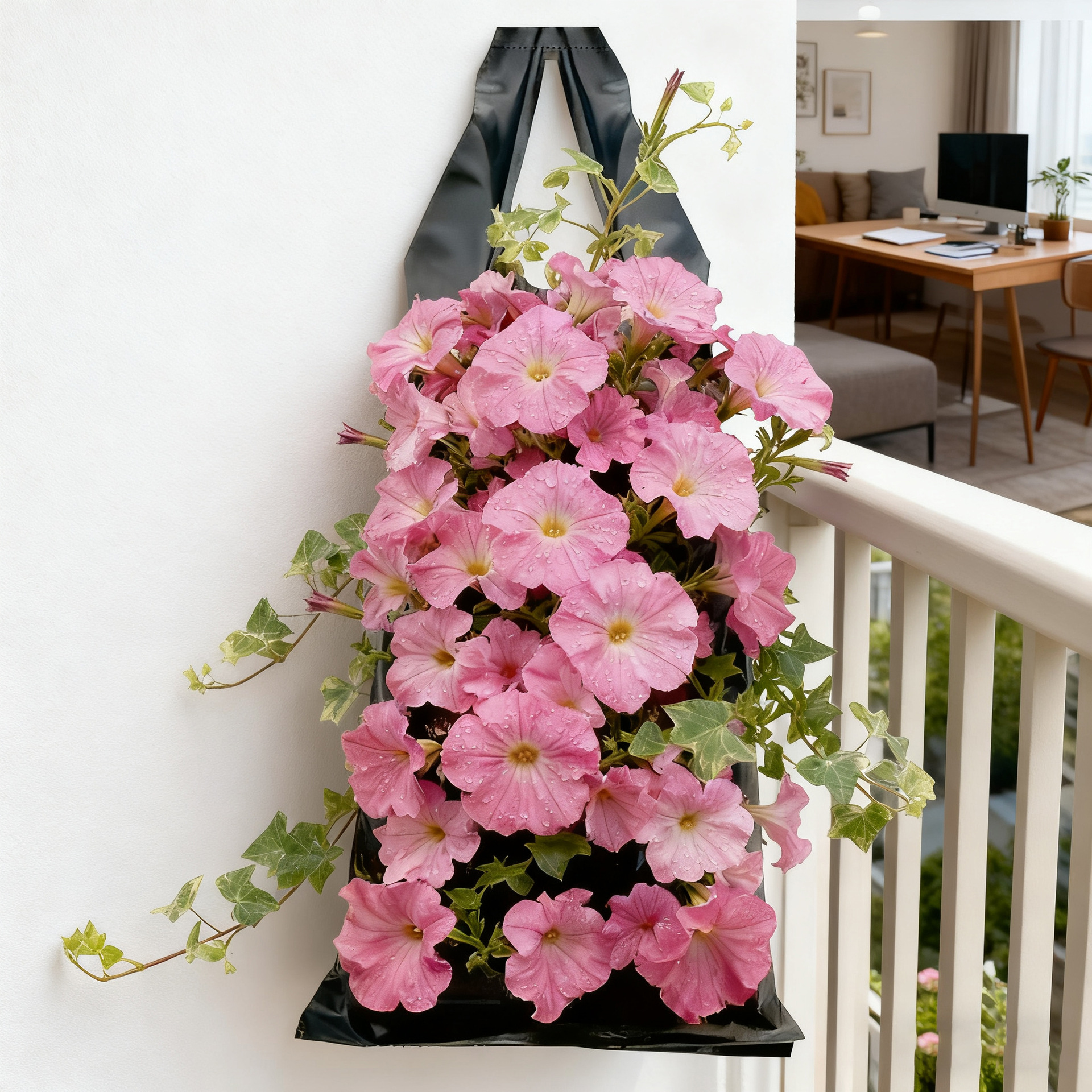 Breathable Fruit and Flower Universal Nutrition Bowl for Lazy People, Transplanting Tool, Flower Seedling Bag, Pe Green Growing Bag