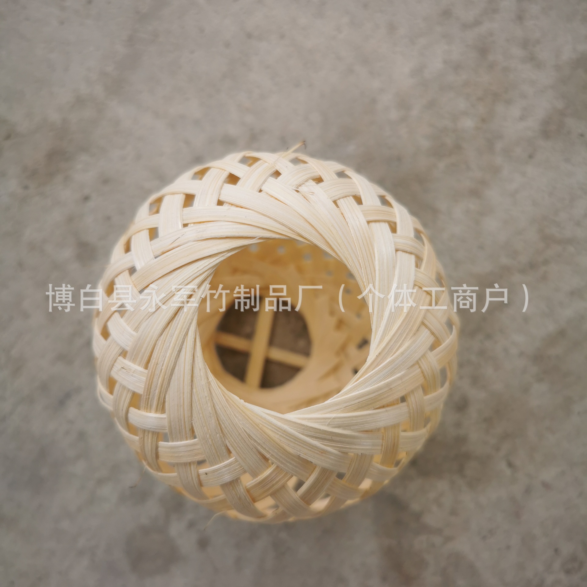 Wholesale Pure Handmade Bamboo Lanterns Large Round DIY Stalls Night Market Popular Bamboo Products Retro Retro Style