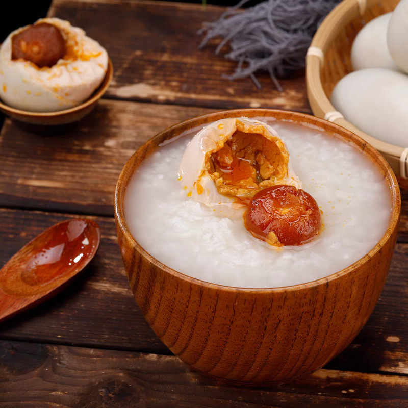 Roasted Sea Duck Eggs, Roasted Duck Eggs, Salted Duck Eggs, 10-Piece Gift Box, Preserved Eggs, Micro Mountain Lake Specialty Gift Box