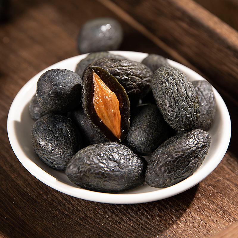 Dried Black Olives 500g Canned Nine-Flavor Pickled Black Olives Candied Fruit Snacks Sweet and Sour Leisure Snacks