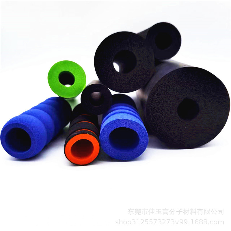 Nbr Rubber Foam Handle Cover Badminton Racket Sponge Handle Cover Nbr Rubber Plastic Black Glossy Tube Rubber Plastic Ball
