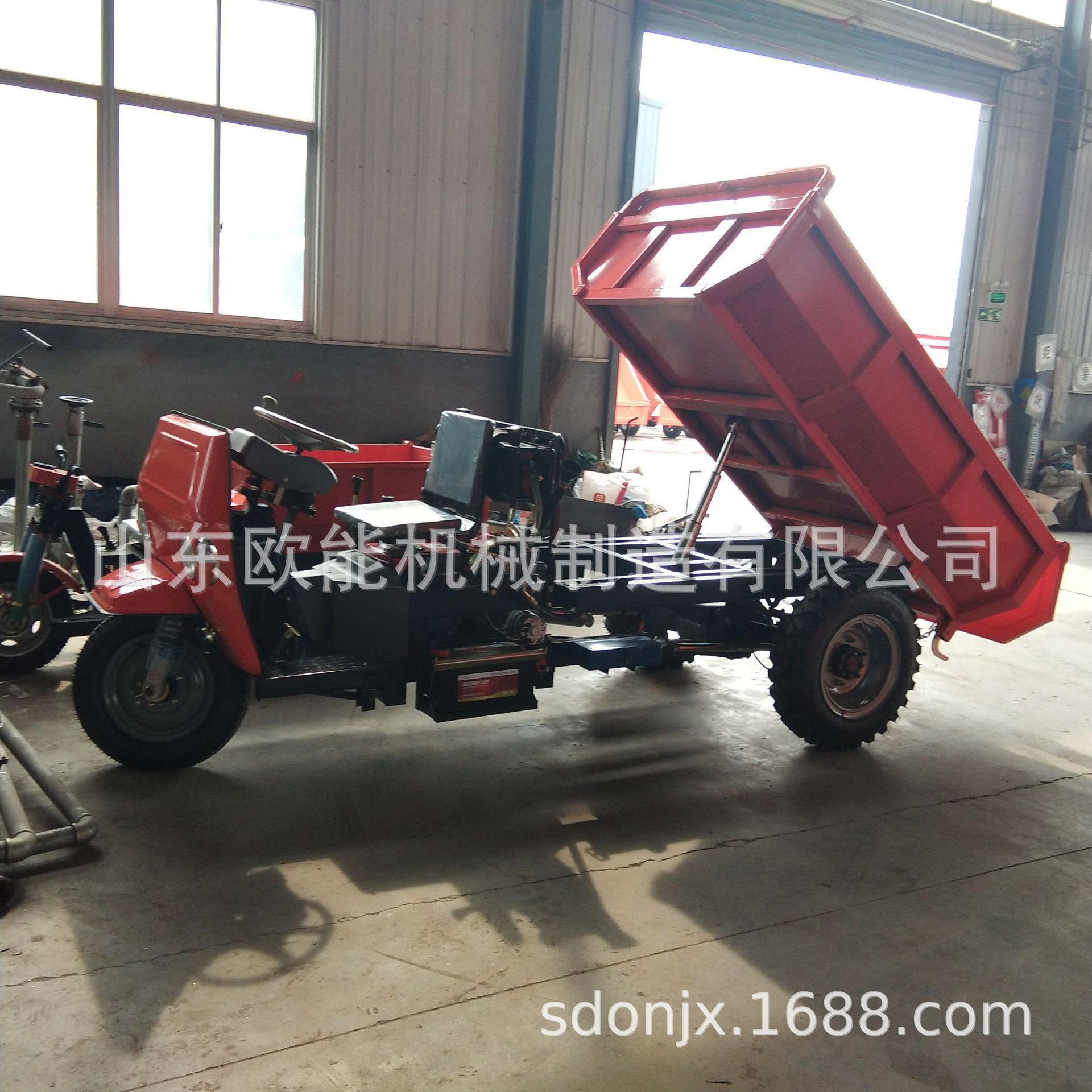Engineering Diesel Tricycle for Mountain Climbing, Mechanical Load-Bearing, Agricultural, European Energy, Breeding, Construction, Dump Truck, King Pull Transport