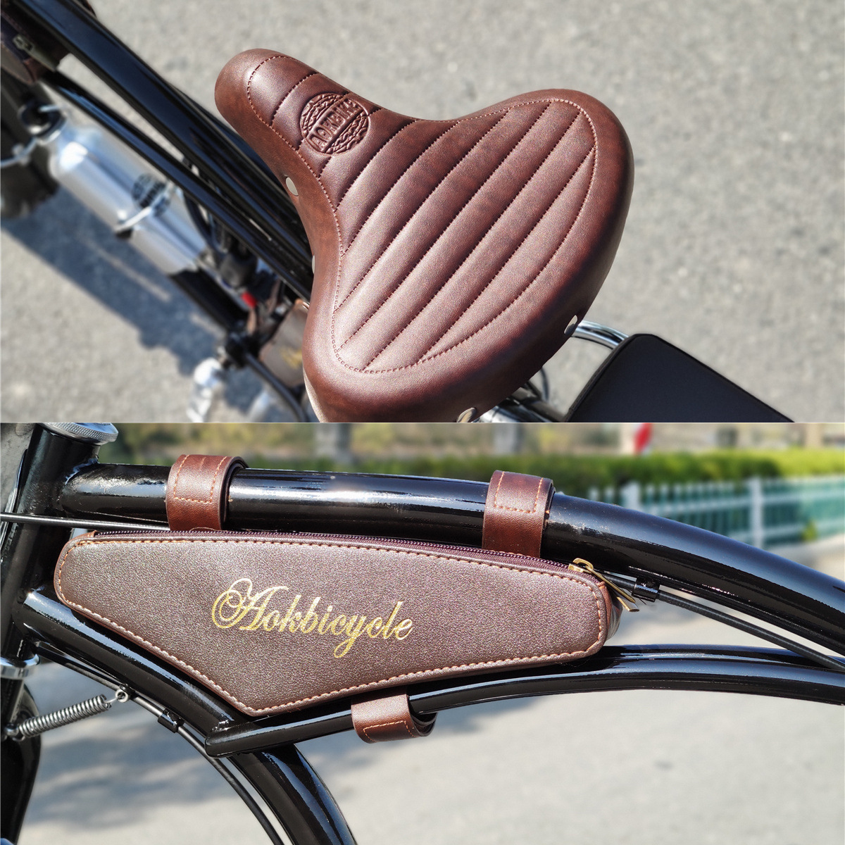 Vintage Luxury High-End Variable Speed Bicycle, Classic Harley Road Bike, Travel Beach Bike