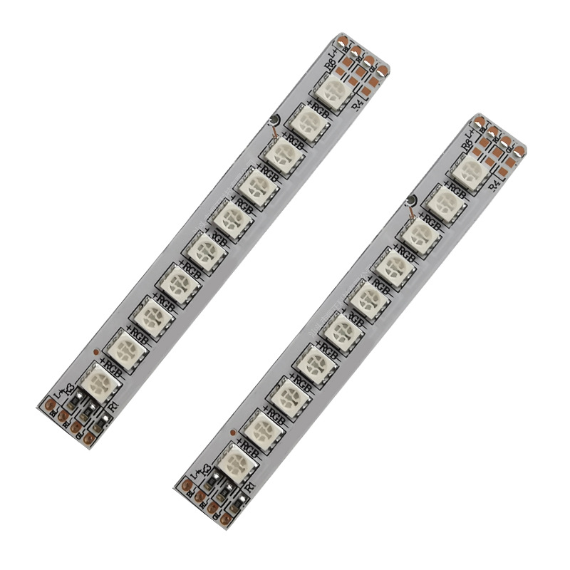 AC DC AC DC LED lighting aluminum substrate RGB warning flash lamp atmosphere light source circuit board development