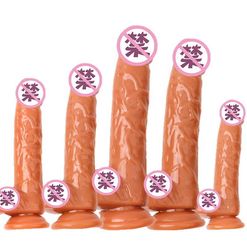 Artificial Dildo Soft Flesh Realistic Dildo Female Manual Insertion Masturbation Clitoris Stimulation Adult Sex Products