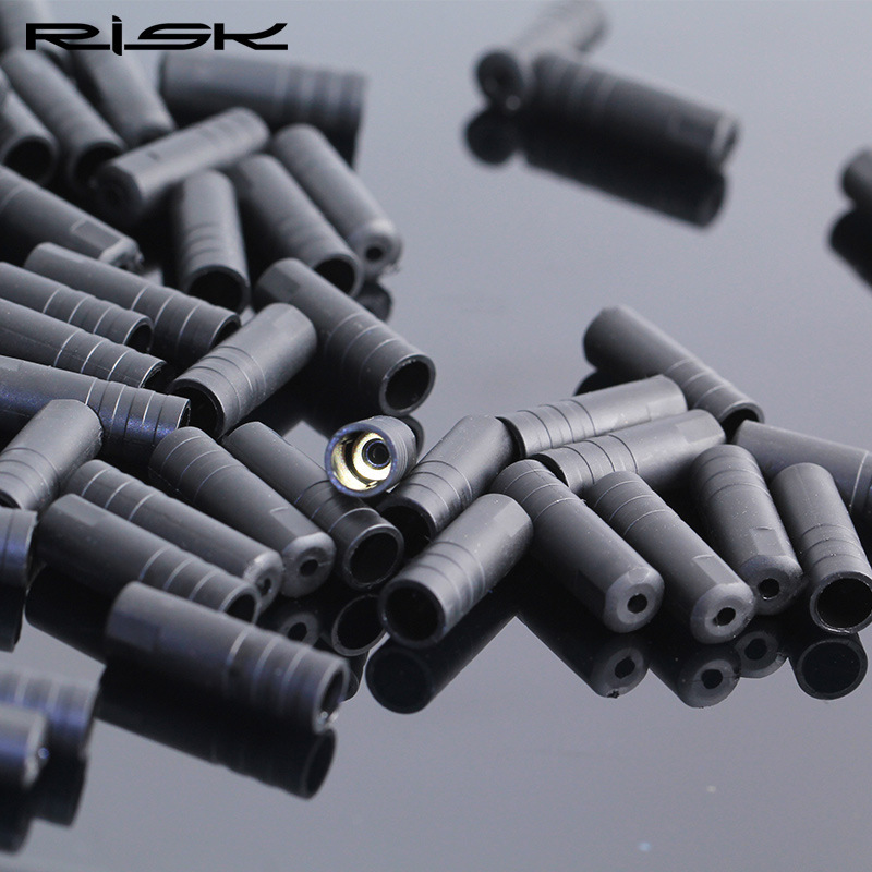 RISK mountain road bike plastic wire pipe cap variable speed brake sleeve cap 4/5mm wire take outer tube dust cap