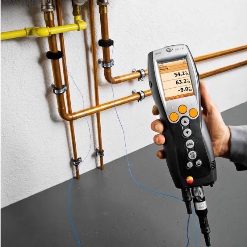 Testo Testo330Ll Three-Component Flue Gas Analyzer Heating System Detection Professional Flue Gas Analyzer