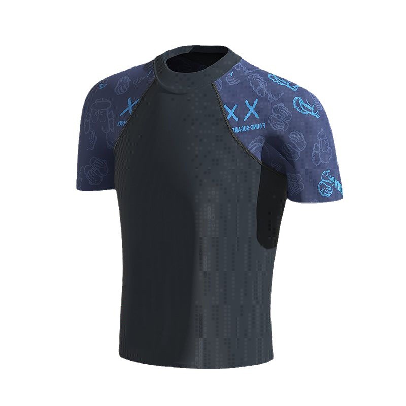 Swimsuit Men's 2025 Summer New Large Size Loose Flesh-Covering Conservative Professional Anti-Embarrassment Printed Swimming Suit