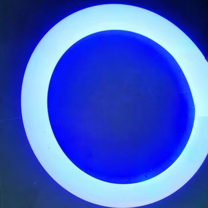 led round light strip 360 degrees flexible neon light strip outdoor waterproof engineering lighting line light factory direct sales