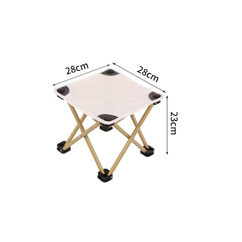 Mazar Cross-Border Fishing Stool Folding Stool Outdoor Portable Camping Beach Fishing Stool Art Outdoor Painting Stool Chair