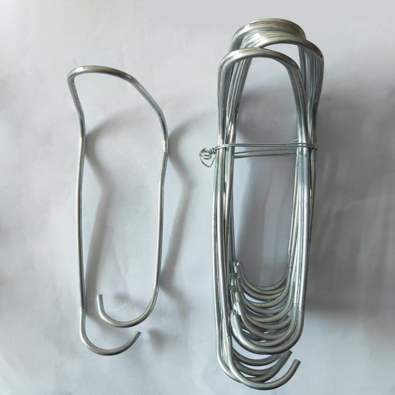 Greenhouse Accessories Galvanized Top Spring Vegetable Greenhouse Top Spring Steel Wire Clip Hot Galvanized Top Spring