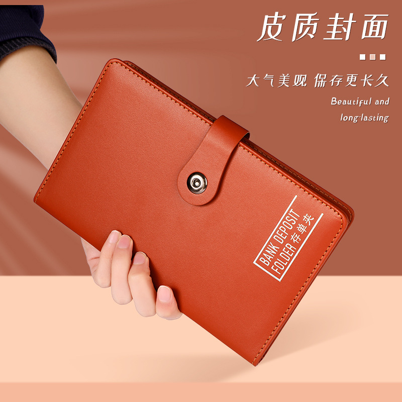 Bill holder deposit receipt this new deposit holder bank regular check draft book passbook receipt iou