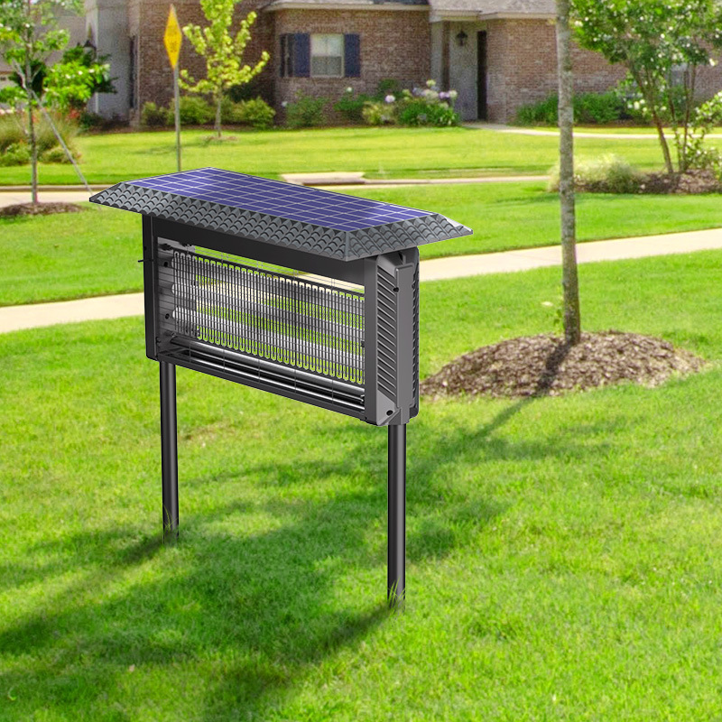 Садовая солнечная лампа для уничтожения комаров, общественная, для вилл и улицы