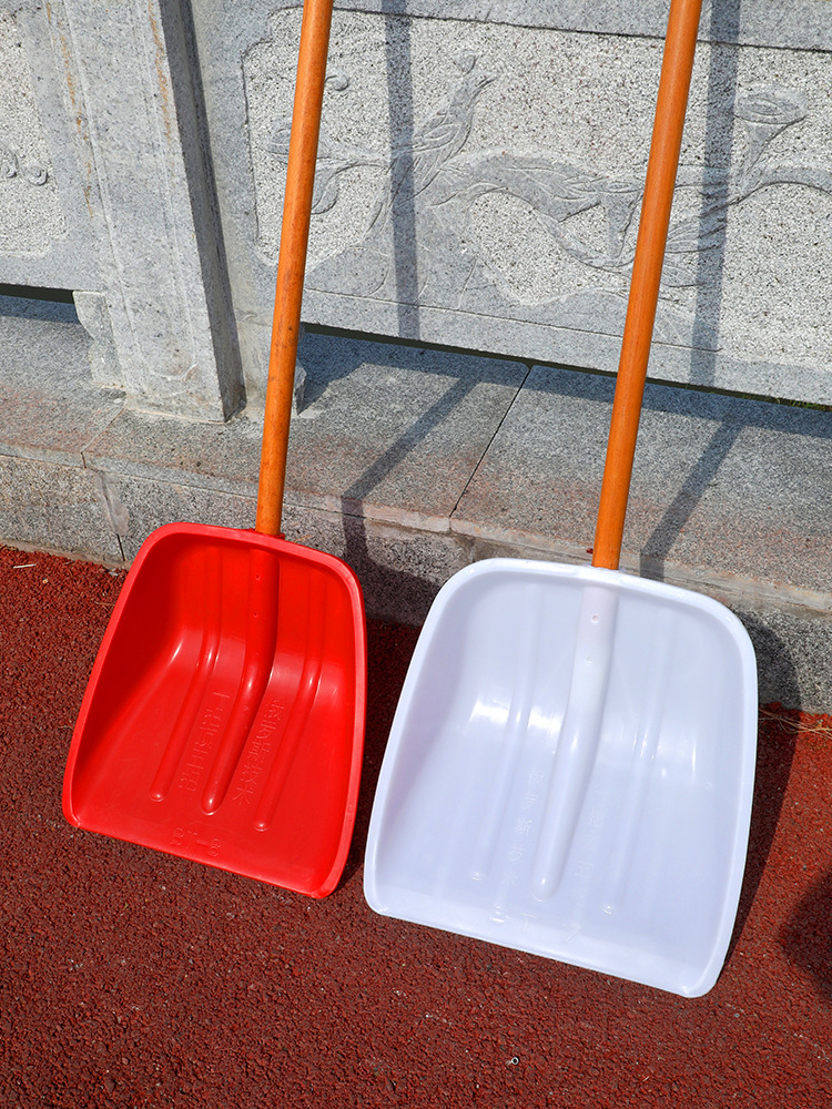 Thickened Plastic Shovel, Agricultural Plastic Grain Shovel, Widened Wear-Resistant Snow Shovel, Heavy Snow Shovel, Plastic Shovel, Garbage Shovel