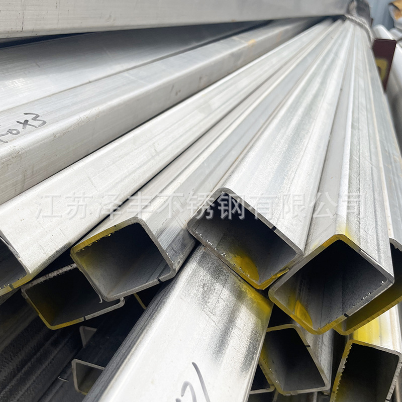 304 316L 201 Stainless Steel Square Tube/Stainless Steel Seamless Square Tube Wholesale Brushed Decorative Tube Cutting