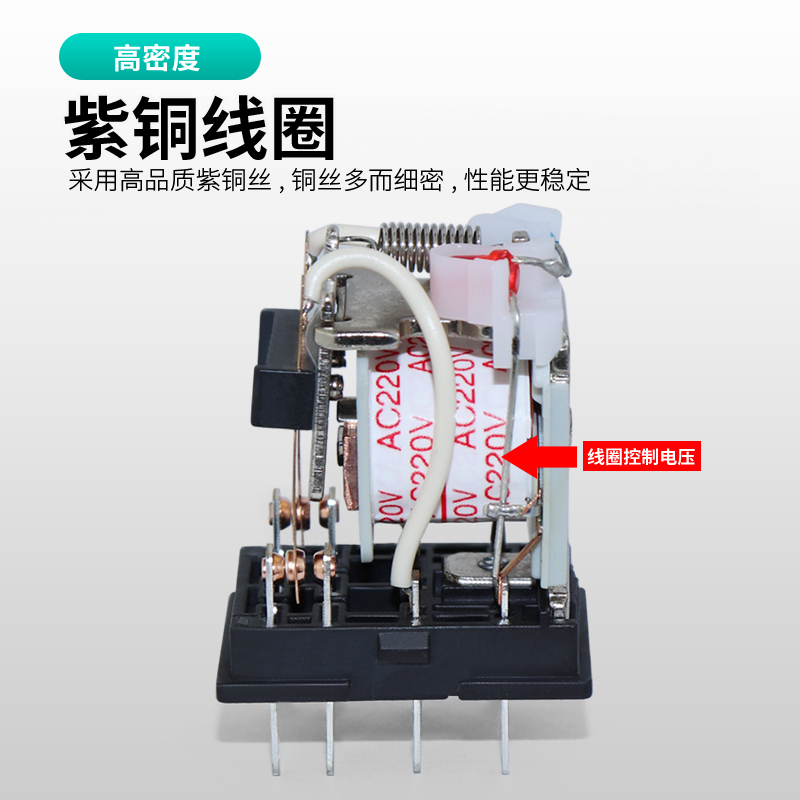 Tianzheng Tgjc1 Small Intermediate Electromagnetic Relay Switch Ac 220 Dc 24V Eight 8-Pin 14-Pin Contactor