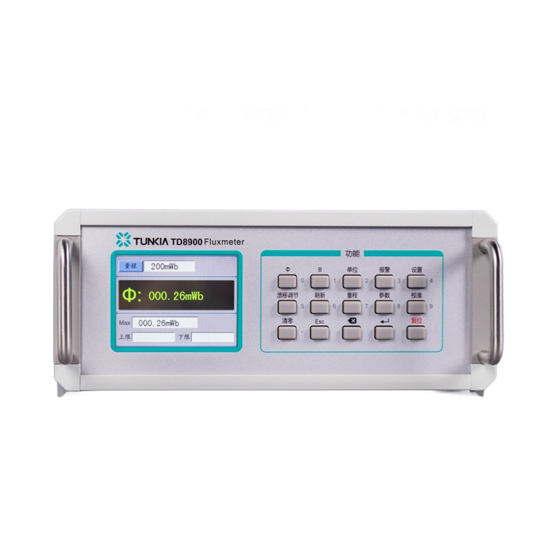 Tianheng Td8900 Desktop 0.5 Level High-Precision Flux Meter 2000Mwb Wide Range Multi-Function with Multi-Coil