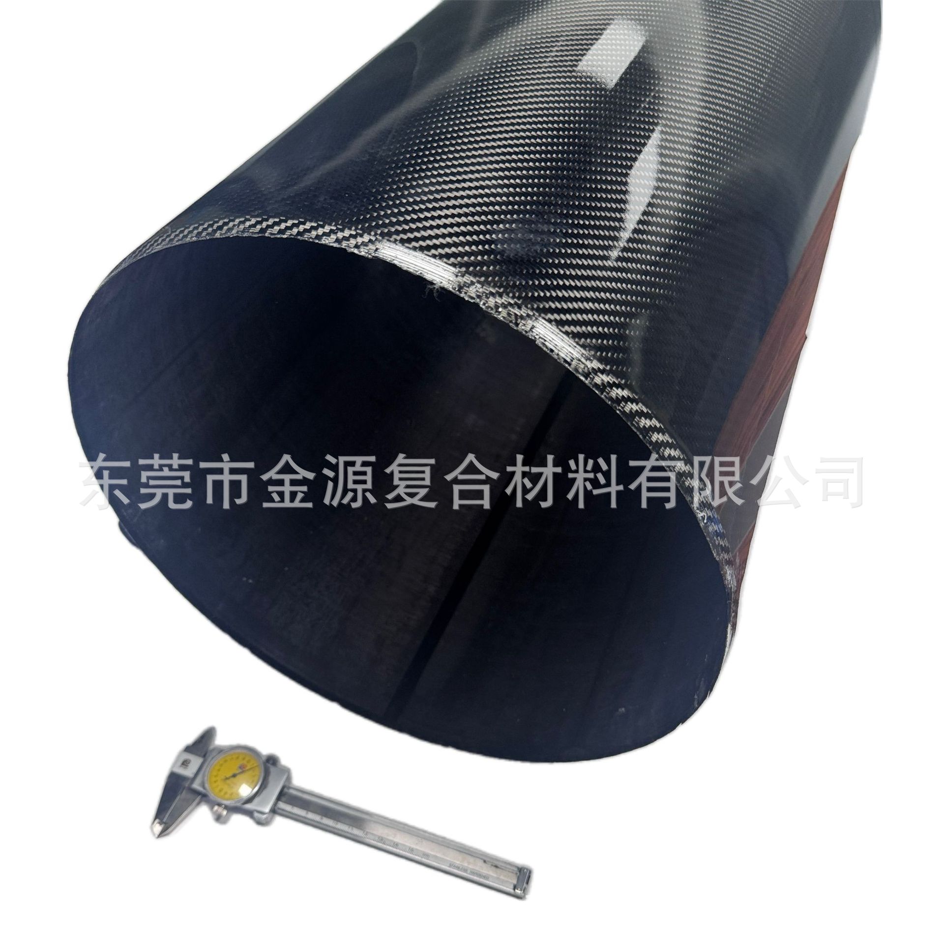 Carbon Fiber Tube, Large Diameter Carbon Fiber Tube 50-400mm Customized 3K High Strength Aerospace Special