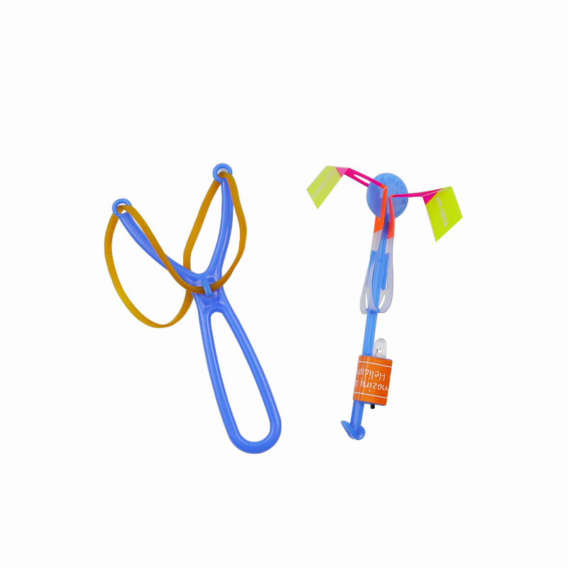 Luminous slingshot flying arrow flash catapult flying fairy children's outdoor toys bamboo dragonfly stall hot supply batch