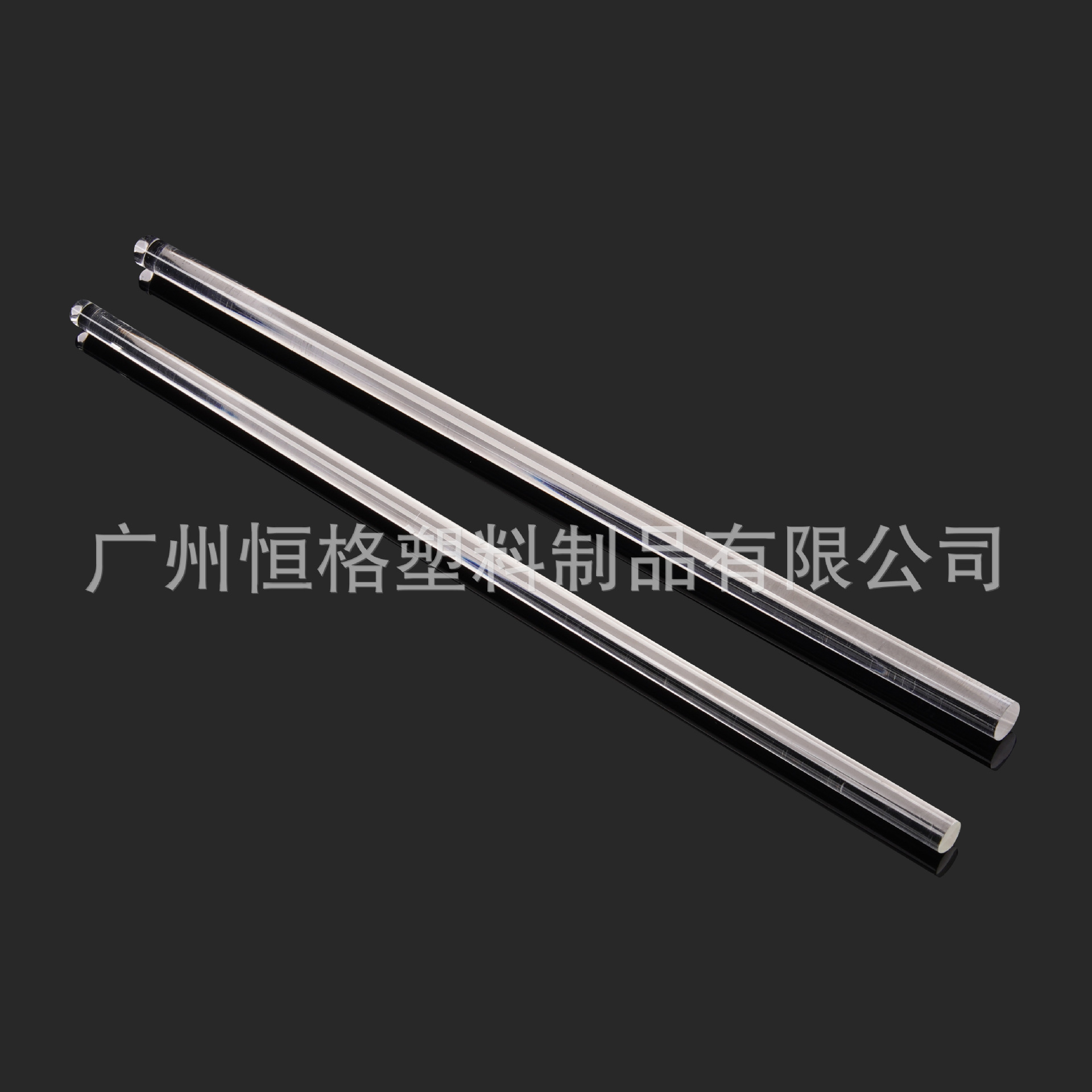 Factory wholesale plexiglass rod towel rack plastic round rod decoration decorative rod plastic transparent acrylic hard rod