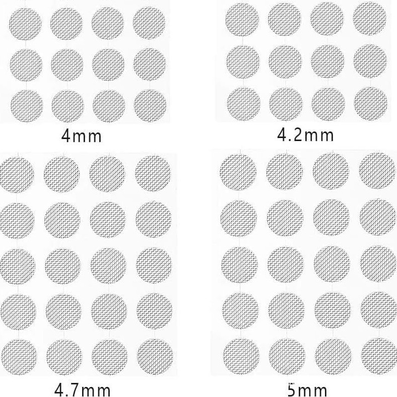 Dust-proof net filter net in-ear outlet tuning damping net earplug membrane special dust-proof net for in-ear headphones