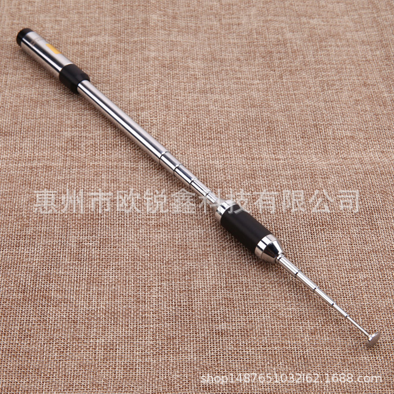 Rh-770 Antenna Retractable Pull Rod Antenna Uv Dual Section Rh770 High Gain Sma-F Female Head
