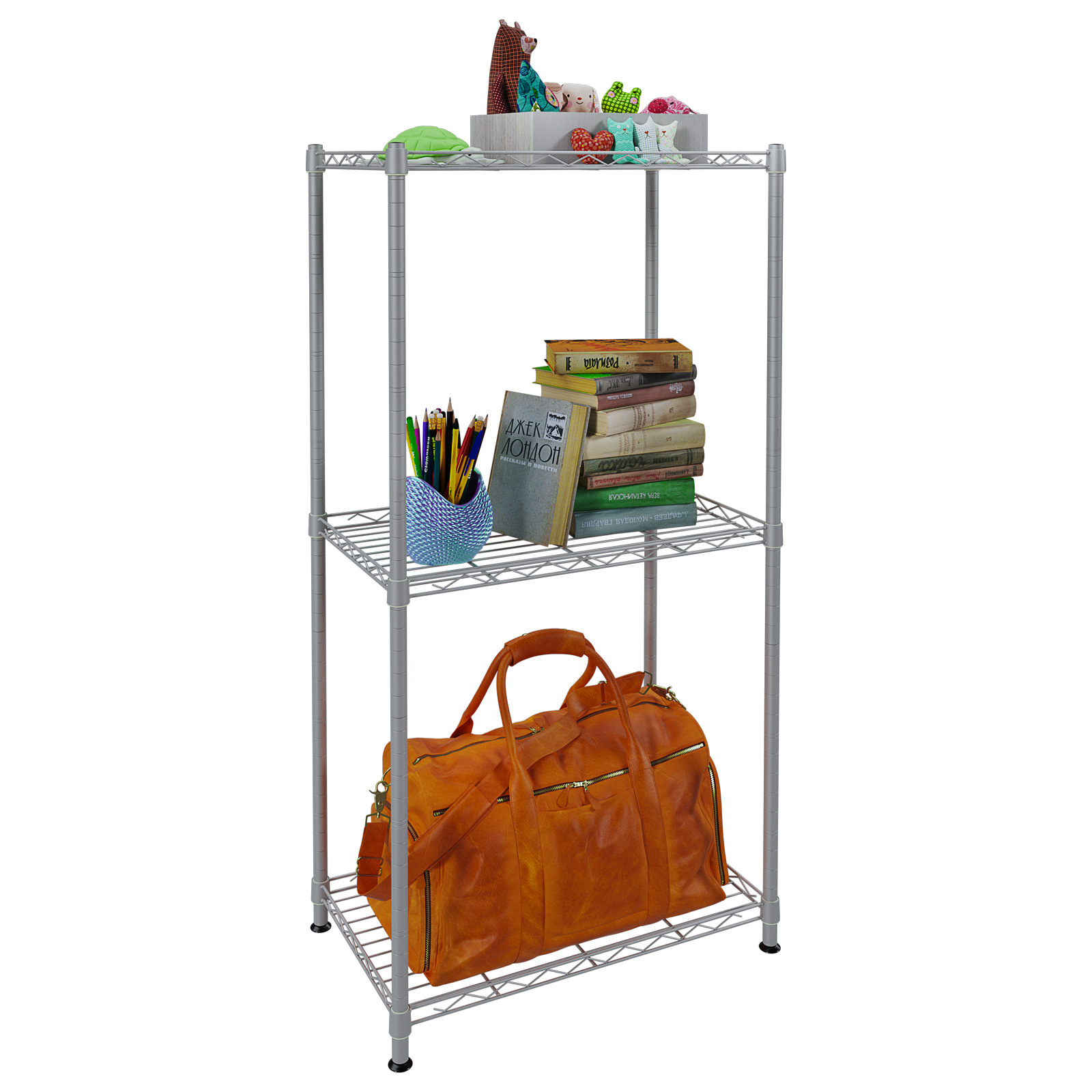 Производитель, кухонная полка для хранения, многоуровневая, напольная, многофункциональная, простой книжный шкаф, полка для хранения в спальне