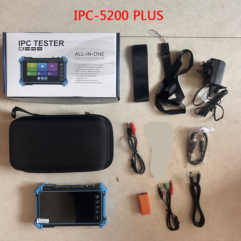 Netcom IPC-5100/5200Plus Monitoring Engineering Treasure Network Analog Coaxial Tester HDMI/VGA