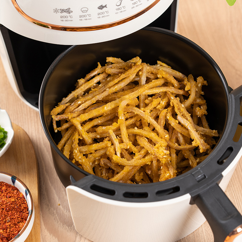 [Huagu] Sesame Lotus Root Sticks 300g Honghu Lotus Root Private Kitchen Fried Lotus Root Sticks and Lotus Root Shreds Catering Home Snacks