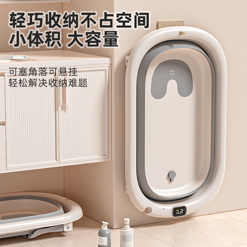 Newborn Baby Bath Tub Large Household Portable Foldable Baby Tub Children Baby Bath Tub Kids Bath Tub