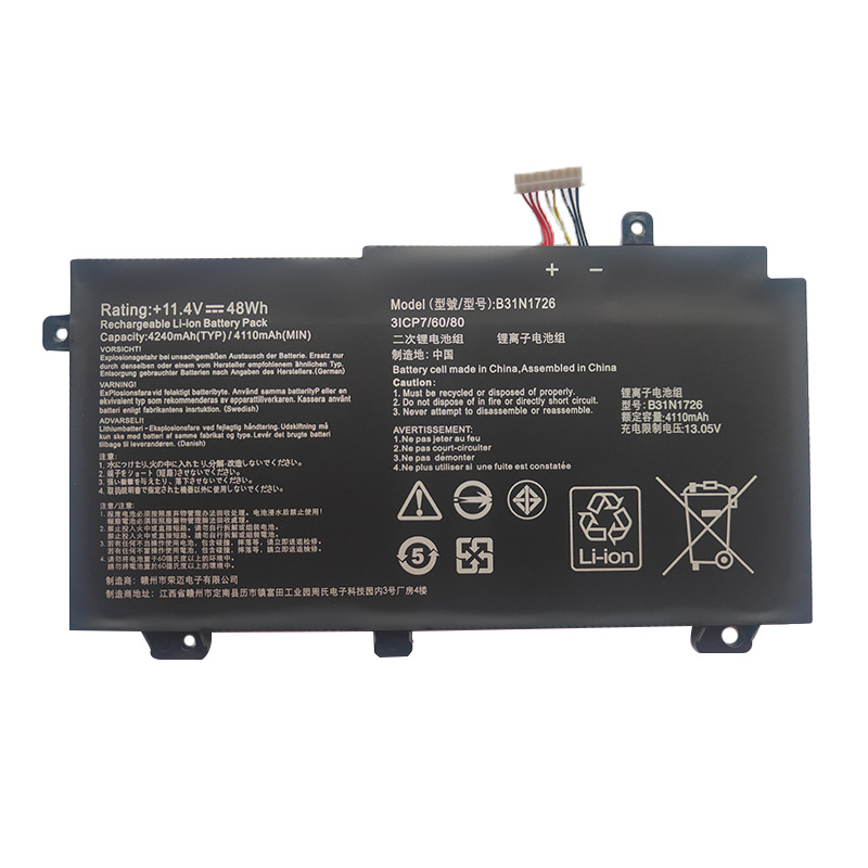 For ASUS B31N1726 FX80GE/GM FX86FE/FM FX504 FX505 Laptop Battery